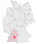 übicasiù de Reutlingen en Germània