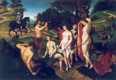 Le bain de Diane, François Clouet, ~1558