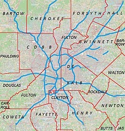 Sandy Springs is located in Metro Atlanta