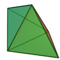 Dreiecksbipyramide (Johnson-Körper J12)