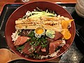 づけあな丼（マグロのづけ、煮穴子）