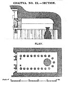 Cova 9: sala de culte amb pintures primerenques i frisos d'animals (segle I dC)[60]