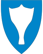 Current arms of Aure (since 2006)