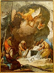 Giambattista Tiepolo, Deposizione del corpo di Cristo nel sepolcro, 1769-1770