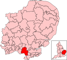 Map of constituency