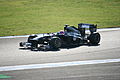 Rubens Barrichello testing at Jerez, February