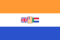 Bandera de la Unión Sudafricana (1961-1994) y posteriormente de la actual República de Sudáfrica (1982-1994)