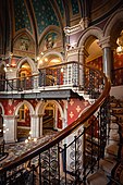 The top floor of the Grand Staircase