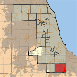 Location in Cook County