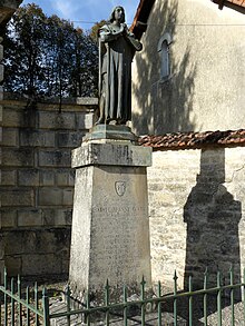 Ang monumento nga nagsaulog sa agianan ni Joan of Arc