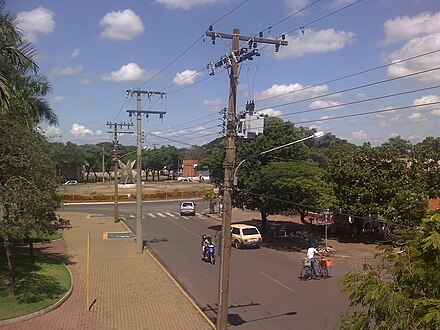 Praça Paiaguás, em Ilha Solteira, em São Paulo, no Brasil: outra homenagem aos paiaguás