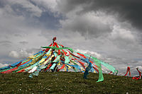 Auf dem Qiliangebirge, China