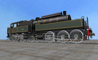 Locomotive 031+130 de Gaston du Bousquet