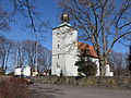 Vallø kirke fra 1782 hører til Søndre Slagen menighet