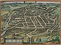 Vilnius 1576 m. Civitates orbis terrarum atlase