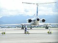 Vladivostok Avia Tu-154M(Old Color.Back View)