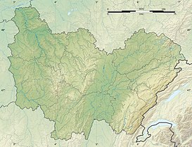 Morvan ubicada en Borgoña-Franco Condado