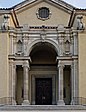 Bridges Hall of Music, a Spanish Renaissance structure clad with stucco