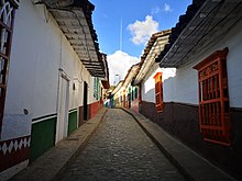 Calles empedradas de Concepción, Antioquia