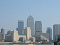 Canary Wharf met One Canada Square (middel)