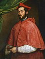 Portrait of Cardinal Alessandro Farnese 1545-1546