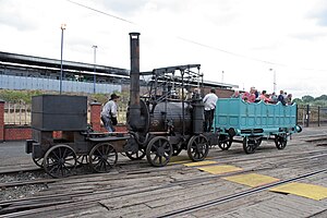 The Beamish Museum's Puffing Billy working replica. (More photos.)