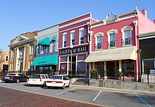 Railroad Avenue Historic District Opelika Alabama.JPG