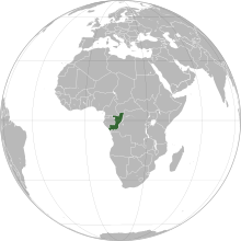 Description de l'image Republic of the Congo (orthographic projection).svg.