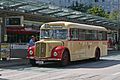 Saurer Autobus Salzburger Hauptbahnhof.