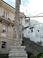 Detail of the calvary in the square