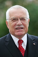 Den slovakiske politikern Vladimír Mečiar (vänster) och den tjeckiske politikern Václav Klaus (höger) var vinnarna av valen som hölls under 1992.