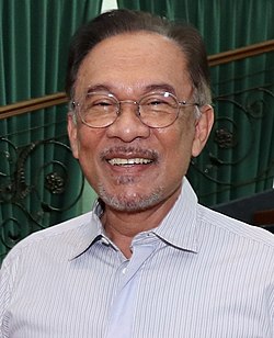 Anwar Ibrahim vuonna 2019.