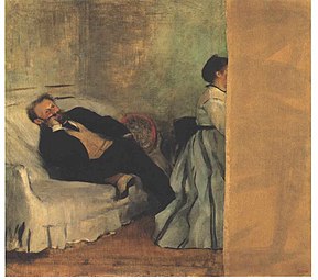 Édouard Manet og Suzanne Manet (Mme. Manet), 1868-69
