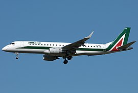 Embraer 190 der Alitalia CityLiner