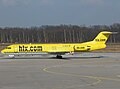 Fokker F100 à l'aéroport de Cologne-Bonn