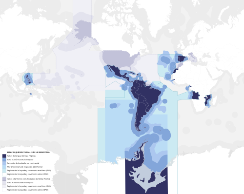 Iberofonía y áreas afines (espacios jurisdiccionales)