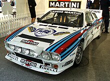 Photographie d'une Lancia 037