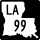 Louisiana Highway 99 marker