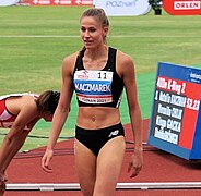 Natalia Kaczmarek – ausgeschieden als Fünfte des zweiten Halbfinals