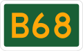 Alphanumeric route marker