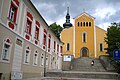 loka muzeo kaj kirko "Bergelkirche"