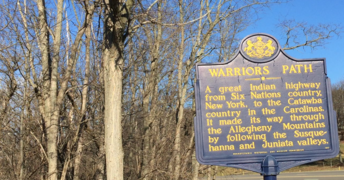 Warrior's Path HIstoric Marker @ Wyalusing Rocks, Wyalusing, PA.png