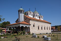 Снимката показва църквата „Свети Никола“ в град Самоков.