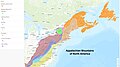 Appalachian Mountains broken down by physiographic division, provinces, and sections