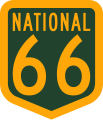 National highway marker