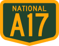 National highway marker