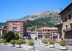 Skyline of Azpeitia