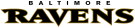 巴尔的摩乌鸦 wordmark