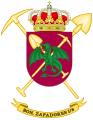 Coat of Arms of the 1st-8 Combat Engineer Battalion (BZAP-I/8)