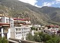 Het Drepungklooster bij Lhasa, gesticht 1416